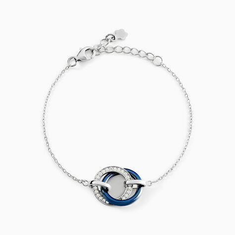 Bracelet Grizzel Argent Céramique Oxyde - Bracelets Femme | Histoire d’Or