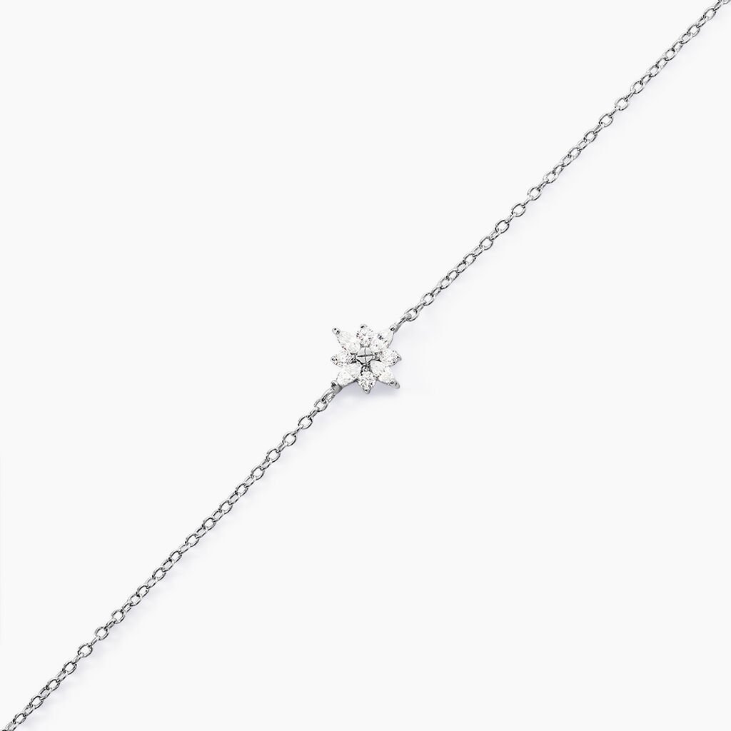 Bracelet Eclat Argent Blanc Oxyde De Zirconium - Bracelets Femme | Histoire d&rsquo;Or