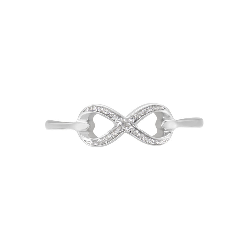 Bague Argent Solkem Glitter - Bagues fantaisie Femme | Histoire d’Or