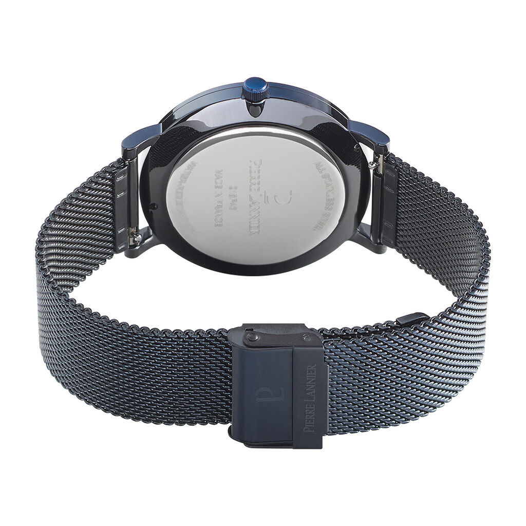 Coffret De Montre Pierre Lannier Essential Bleu - Montres Homme | Histoire d&rsquo;Or