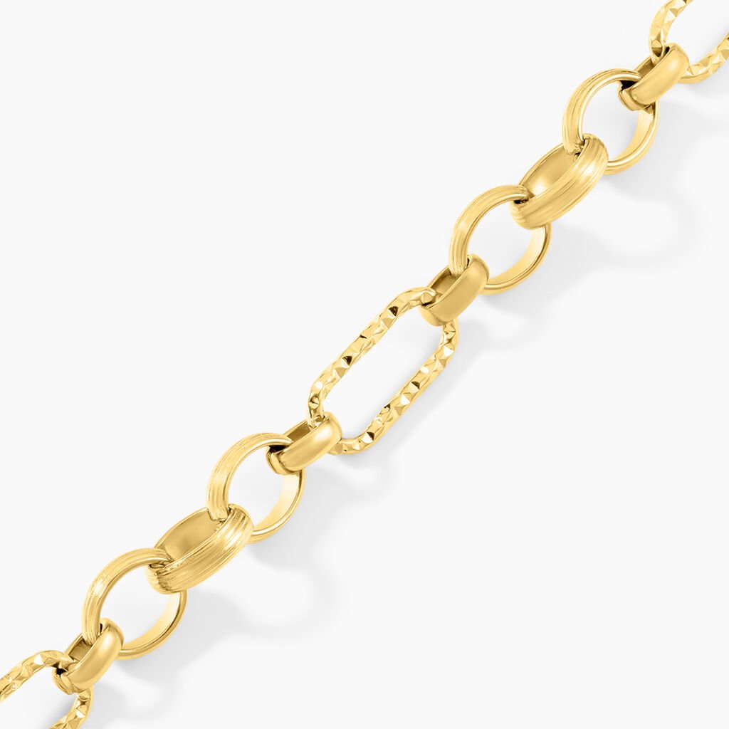 Bracelet Noane Acier Dor&eacute; - Bracelets Femme | Histoire d&rsquo;Or