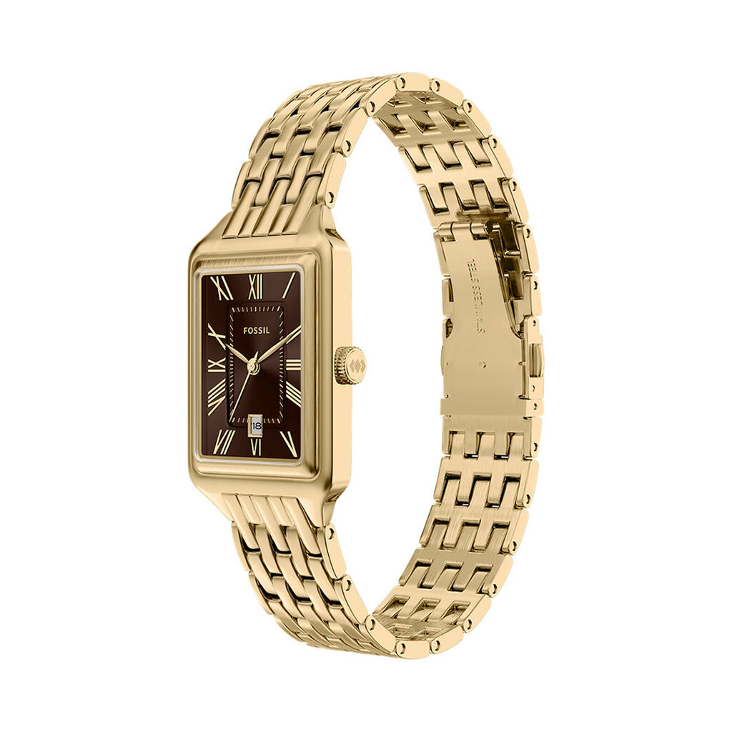 Montre Fossil Raquel Marron - Montres Femme | Histoire d&rsquo;Or