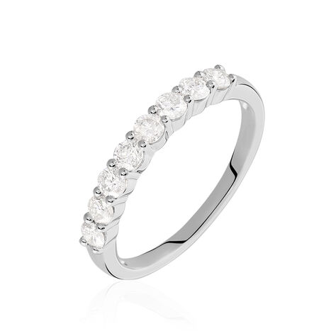Alliance Hera Or Blanc Diamant - Alliances Femme | Histoire d’Or