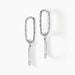 Boucles D'oreilles Pendantes Cedrine Argent Blanc - Boucles d'oreilles fantaisie Femme | Histoire d’Or