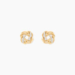 Boucles D'Oreilles Puces Otieno Or Jaune Diamant - Clous d'oreilles Femme | Histoire d&rsquo;Or