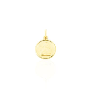 Pendentif Ange Rond Or Jaune Pendentif Ange Rond Or Jaune