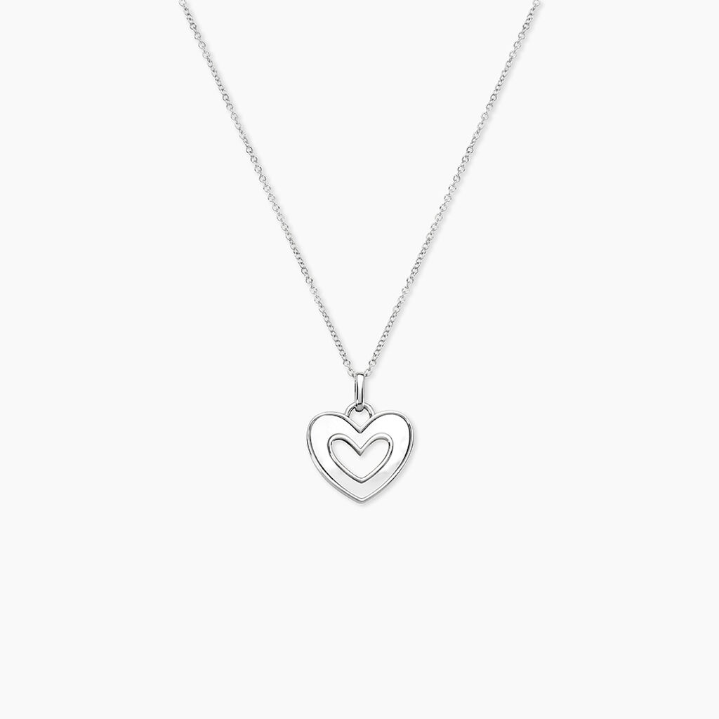 Collier Clarity Argent Blanc Nacre - Colliers fantaisie Femme | Histoire d&rsquo;Or