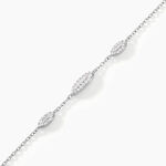 Bracelet Tiwa Argent Blanc Oxyde De Zirconium - Bracelets Femme | Histoire d&rsquo;Or