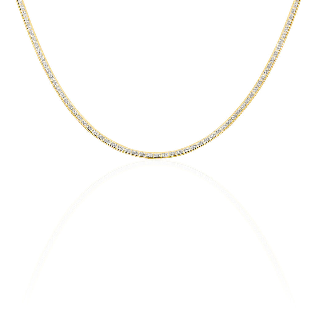 Collier Nuriaae Argent Jaune - Chaines Femme | Histoire d’Or