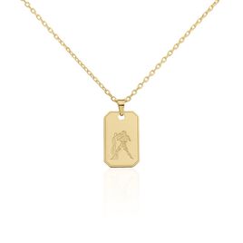 Collier Plaqué Or Quintien - Colliers Zodiaque Homme | Histoire d’Or