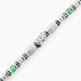 Bracelet Cliff Acier Gris Aventurine Hématite Oxyde De Zirconium - Bracelets Homme | Histoire d’Or