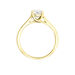 Bague Solitaire Fiona Or Jaune Diamant Synthetique - Bagues solitaires Femme | Histoire d’Or