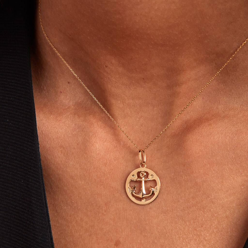 Pendentif Alvar Or Bicolore - Pendentifs Homme | Histoire d’Or
