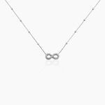 Collier Aella Argent Blanc - Colliers fantaisie Femme | Histoire d&rsquo;Or