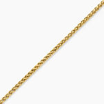 Bracelet Elisabeth Acier Jaune - Bijoux sans pierre Femme | Histoire d&rsquo;Or