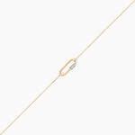 Bracelet Hortensia Or Jaune Diamant - Bracelets Femme | Histoire d&rsquo;Or