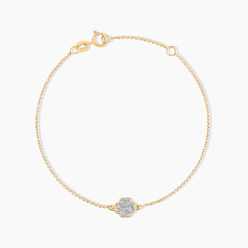 Bracelet Or Jaune Gontranie - Bracelets Femme | Histoire d&rsquo;Or