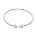 Bracelet Jonc Deva Argent Blanc Oxyde De Zirconium - Bracelets fantaisie Femme | Histoire d’Or