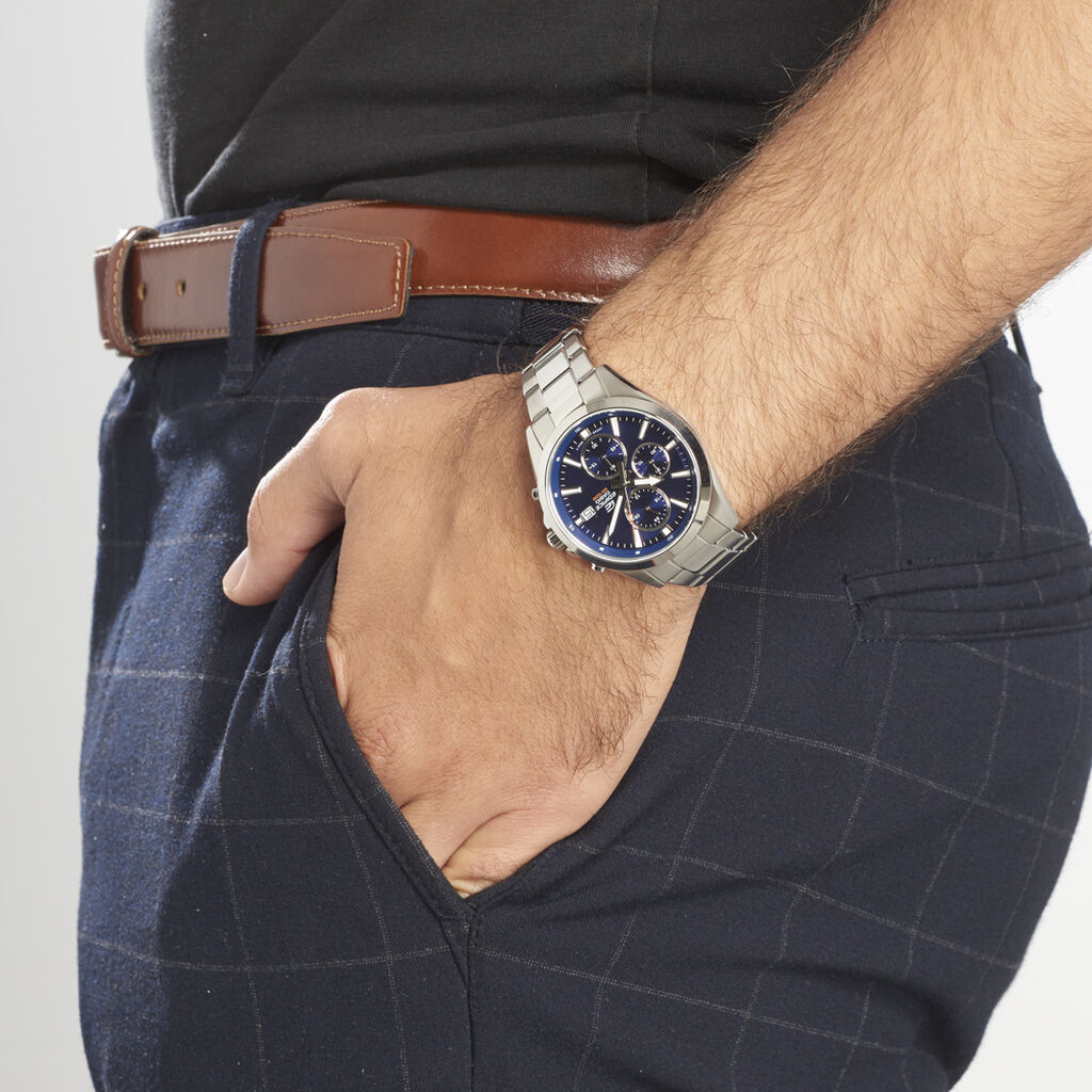 Montre Casio Edifice Bleu - Montres Homme | Histoire d’Or