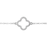 Bracelet Argent Blanc Finnegan Oxyde De Zirconium - Bracelets Femme | Histoire d&rsquo;Or