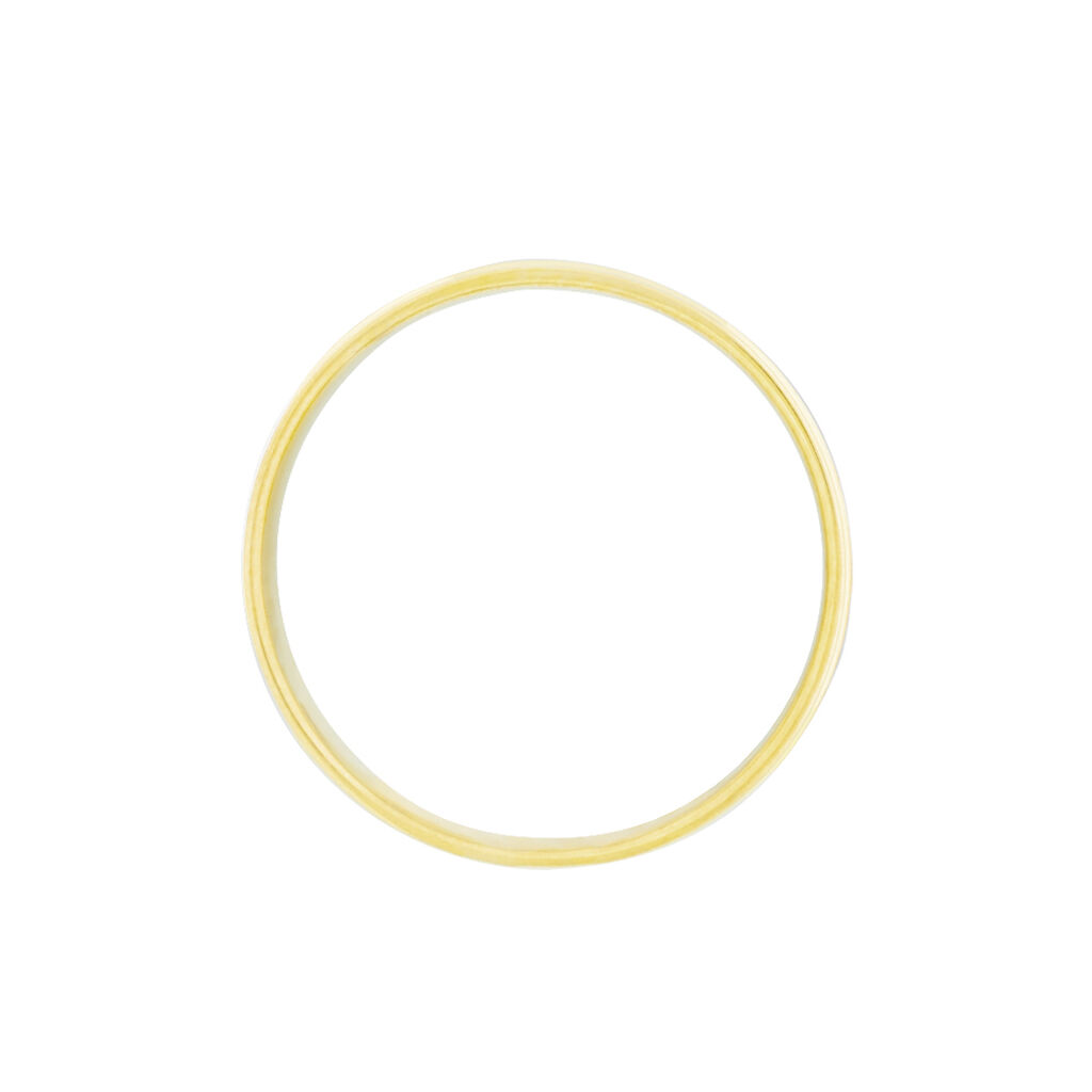 Alliance Romaine Demi Jonc Classique Or Bicolore - Alliances Unisex | Histoire d’Or