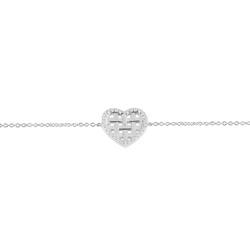 Bracelet Argent Helenius Oxydes De Zirconium - Bracelets Femme | Histoire d&rsquo;Or