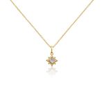 Collier Bobbie Plaqu&eacute; Or Jaune Oxyde De Zirconium - Colliers Femme | Histoire d&rsquo;Or