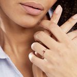 Bague Solitaire Goutte Or Jaune Rubis - Bagues solitaires Femme | Histoire d&rsquo;Or