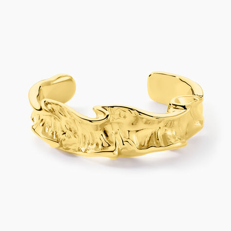 Bracelet Jonc Organic Acier Jaune - Bracelets Femme | Histoire d’Or