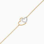 Bracelet Marineta Argent Dor&eacute; A L'Or 750/1000 Oxyde De Zirconium - Bracelets  | Histoire d&rsquo;Or