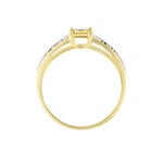 Bague Katherina Or Jaune Diamant - Bagues avec pierre Femme | Histoire d&rsquo;Or