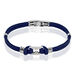Bracelet Mariska Acier Bicolore - Bracelets cordon Homme | Histoire d’Or