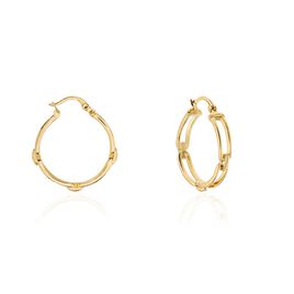 Creoles Plaqué Or Lavrenti - Boucles d'oreilles créoles Femme | Histoire d’Or