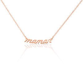 Collier Mendi Argent Rose - Colliers fantaisie Femme | Histoire d’Or