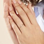 Bague Or Jaune Unora Diamants - Bagues solitaires Femme | Histoire d&rsquo;Or