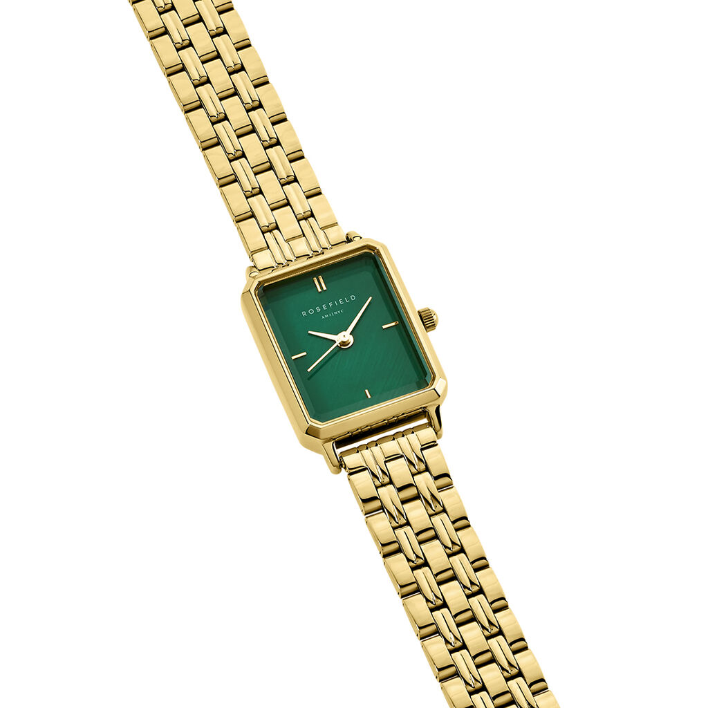 Montre Rosefield Octagon Xs Vert - Id&eacute;es cadeaux Femme | Histoire d&rsquo;Or