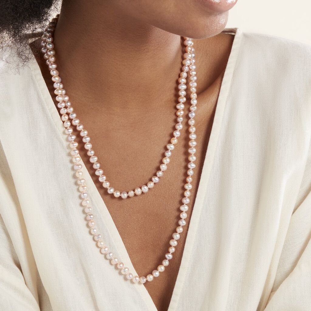 Collier Sautoir Mabella Perle De Culture - Sautoirs Femme | Histoire d’Or