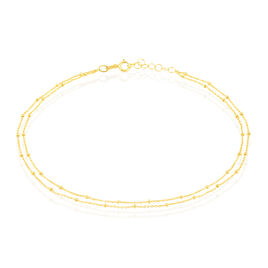 Chaîne De Cheville Double Chaîne Or Jaune - Chaînes de cheville Femme | Histoire d’Or