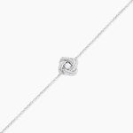 Bracelet Anasthase Argent Blanc Oxyde De Zirconium - Bracelets Femme | Histoire d&rsquo;Or