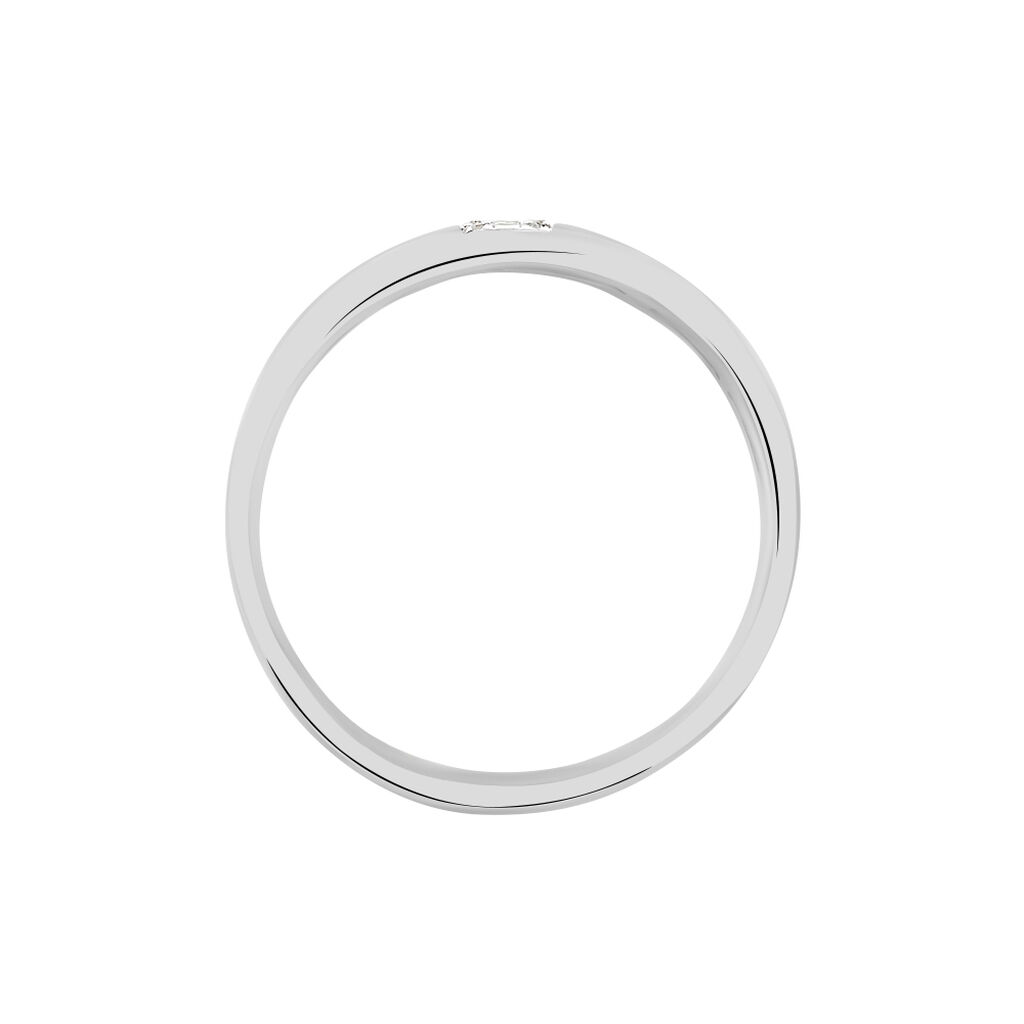 Bague Hajila Or Blanc Diamant - Bagues avec pierre Femme | Histoire d’Or