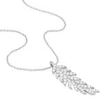 Collier Merielle Argent Blanc Oxyde De Zirconium - Colliers Femme | Histoire d&rsquo;Or