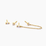 Boucles D'Oreillesucles D'Oreilles D&eacute;pareill&eacute;es Ivy Acier Jaune Oxyde De Zirconium Perles De Miyuki - Boucles d'oreilles fantaisie Femme | Histoire d&rsquo;Or