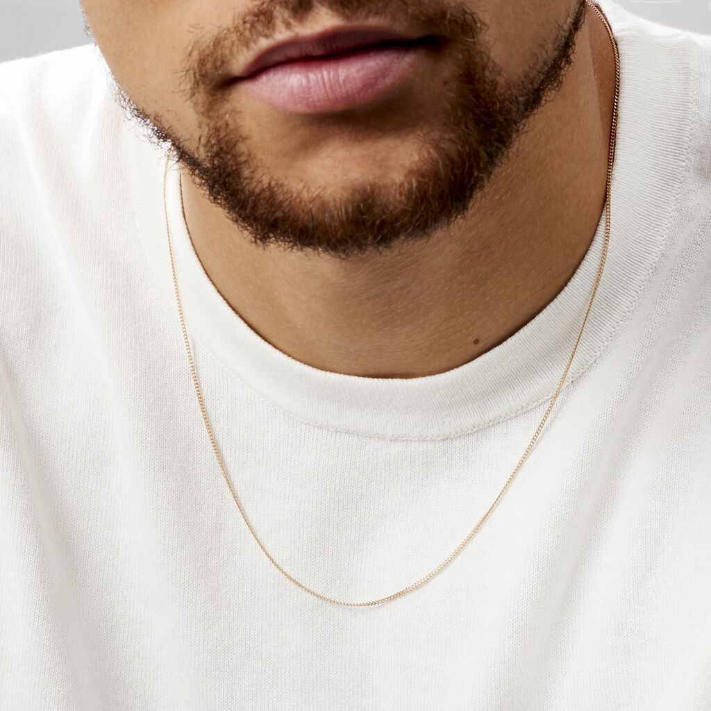 Collier Plaqué Or Jaune Clement - Chaines Homme | Histoire d’Or