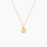 Pendentif Jannila Zodiaque Or Jaune - Cadeaux de naissance Enfant | Histoire d&rsquo;Or