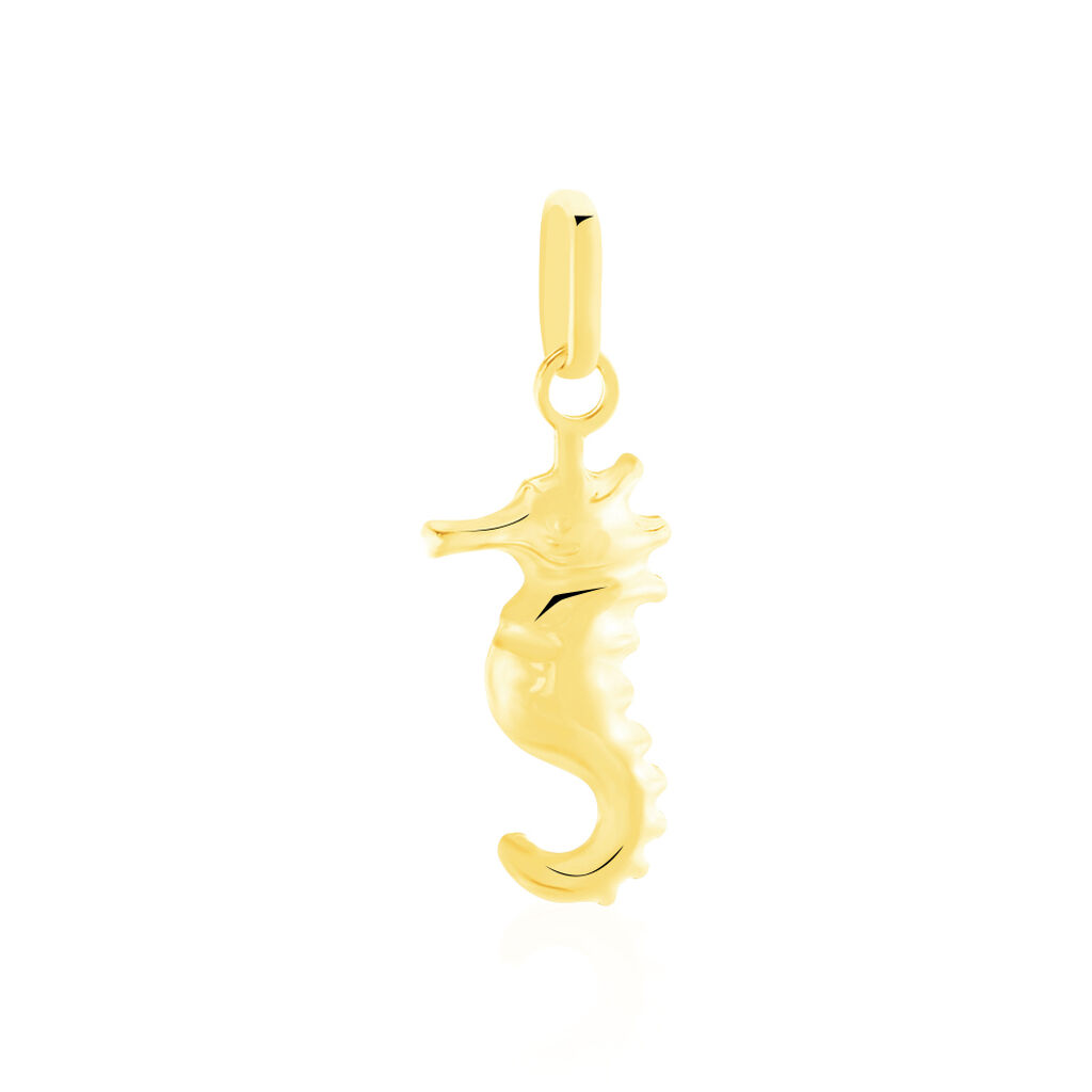 Pendentif Illide Hippocampe Or Jaune - Pendentifs Famille | Histoire d’Or