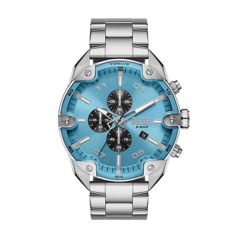 Montre Diesel Spiked Bleu - Montres Homme | Histoire d&rsquo;Or
