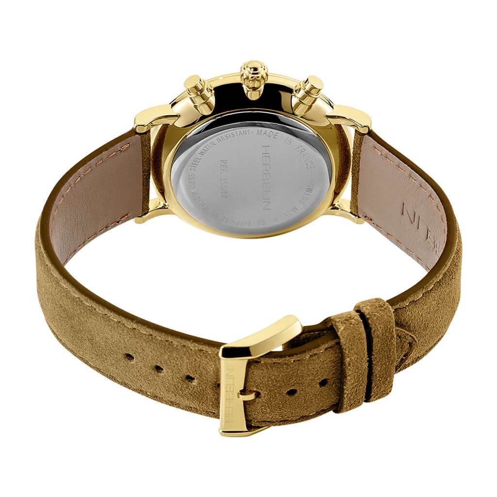 Montre Herbelin Inspiration Blanc - Id&eacute;es cadeaux Homme | Histoire d&rsquo;Or