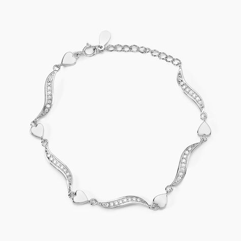 Bracelet Tulin Argent Blanc Oxyde De Zirconium - Bracelets Femme | Histoire d&rsquo;Or