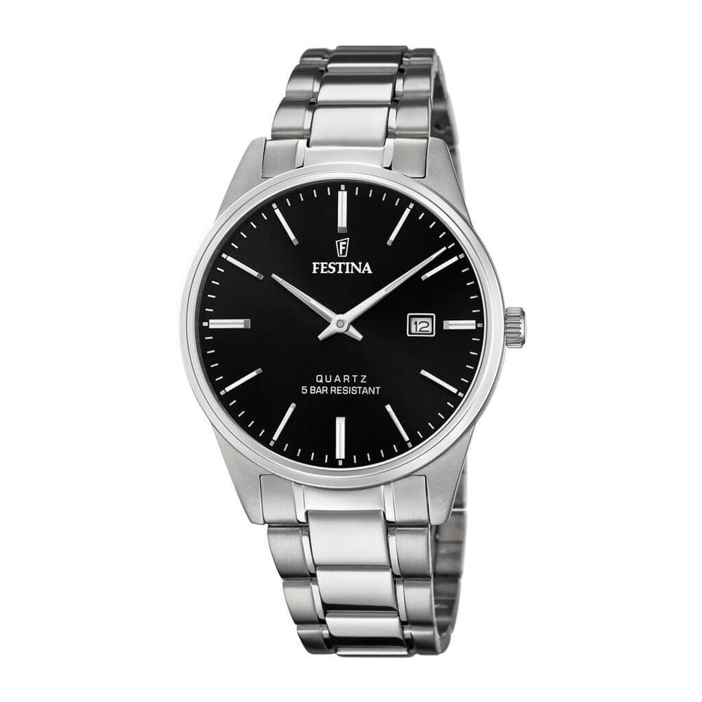 Montre Festina Classics Noir - Montres Homme | Histoire d’Or