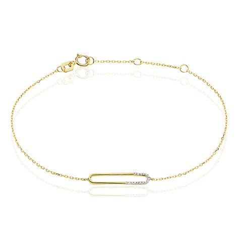 Bracelet Or Jaune Ayala Diamant - Bracelets Femme | Histoire d&rsquo;Or